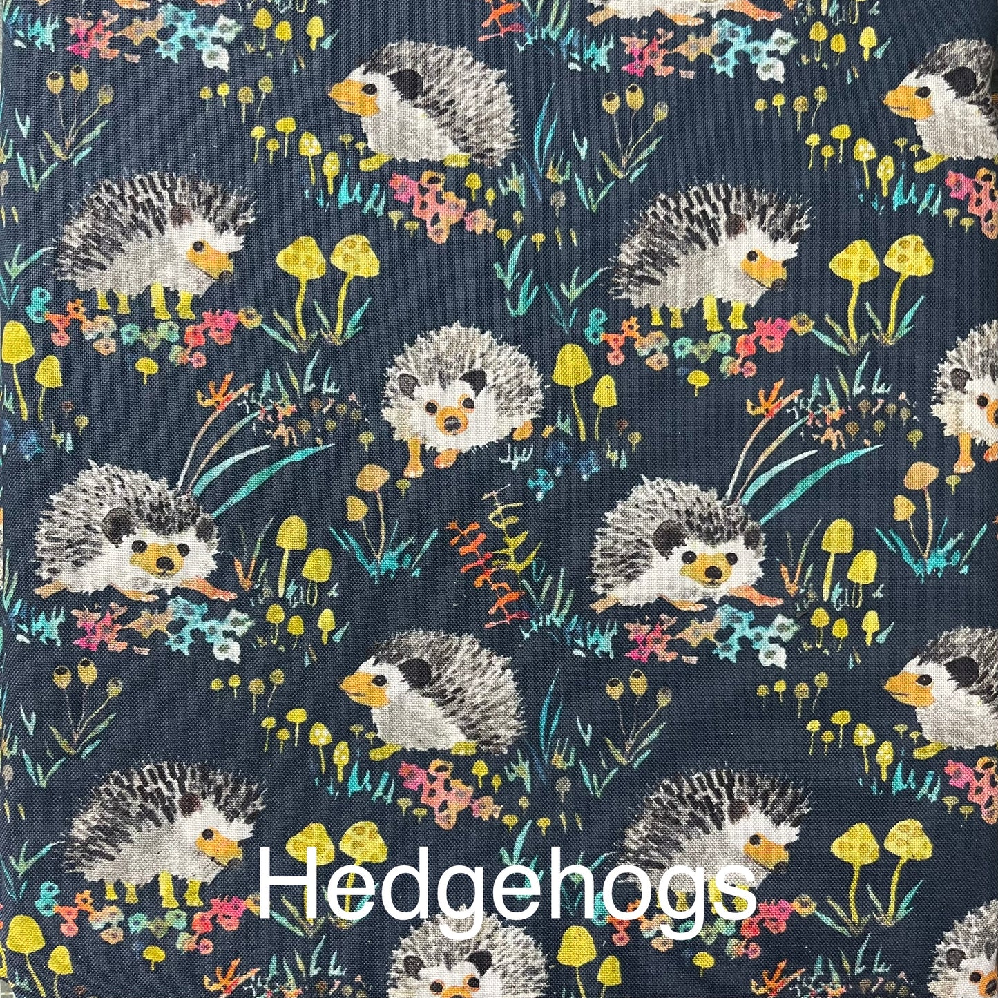 Swatch-“Hedgehogs” Cotton