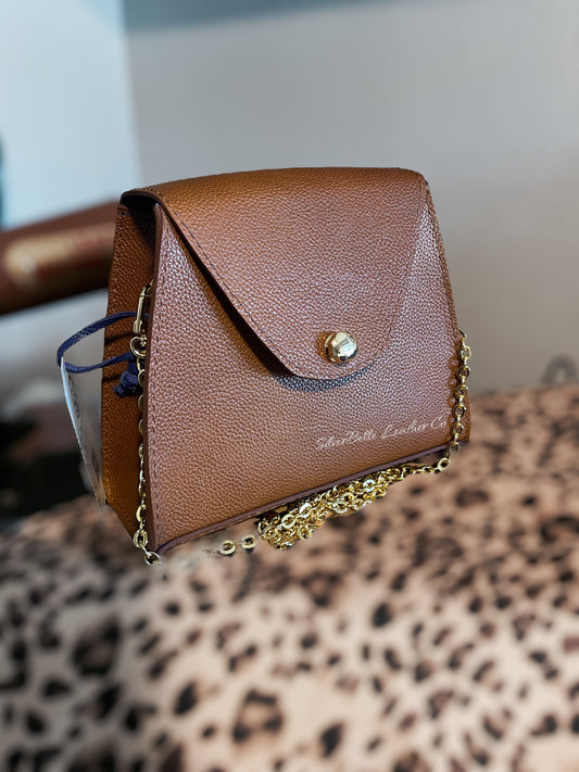Serafina leather handbag